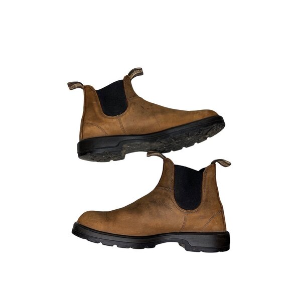 Blundstone Men's Brown Leather Boots - Picture 3 of 7